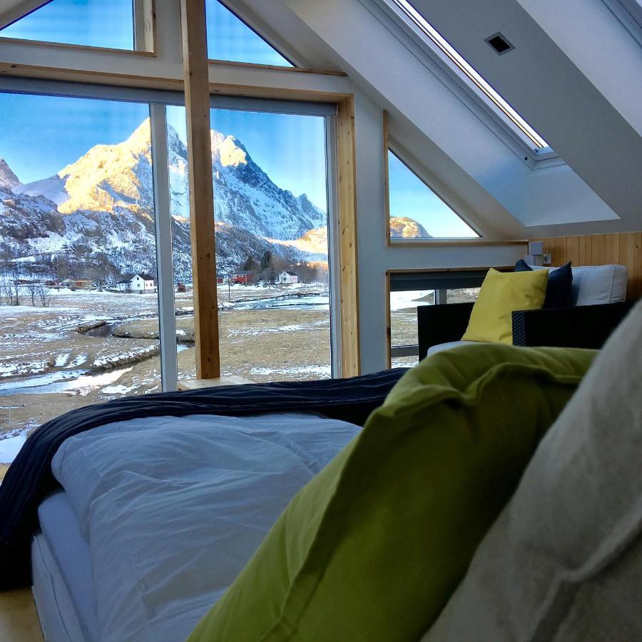 Lofoten Fjord Lodge Saupstad  Exterior foto
