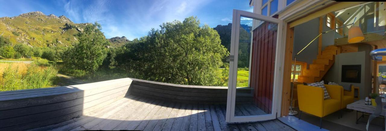 Lofoten Fjord Lodge Saupstad  Exterior foto