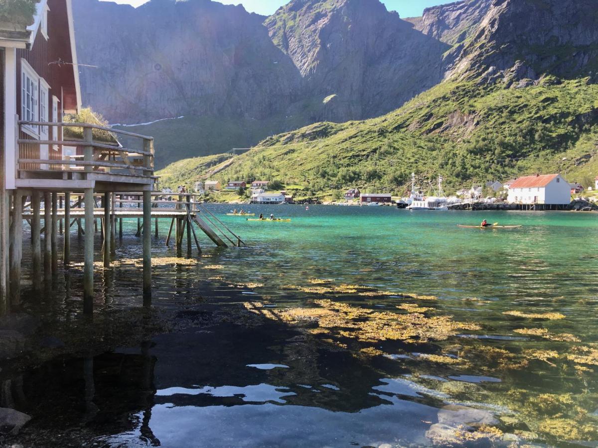 Lofoten Fjord Lodge Saupstad  Exterior foto