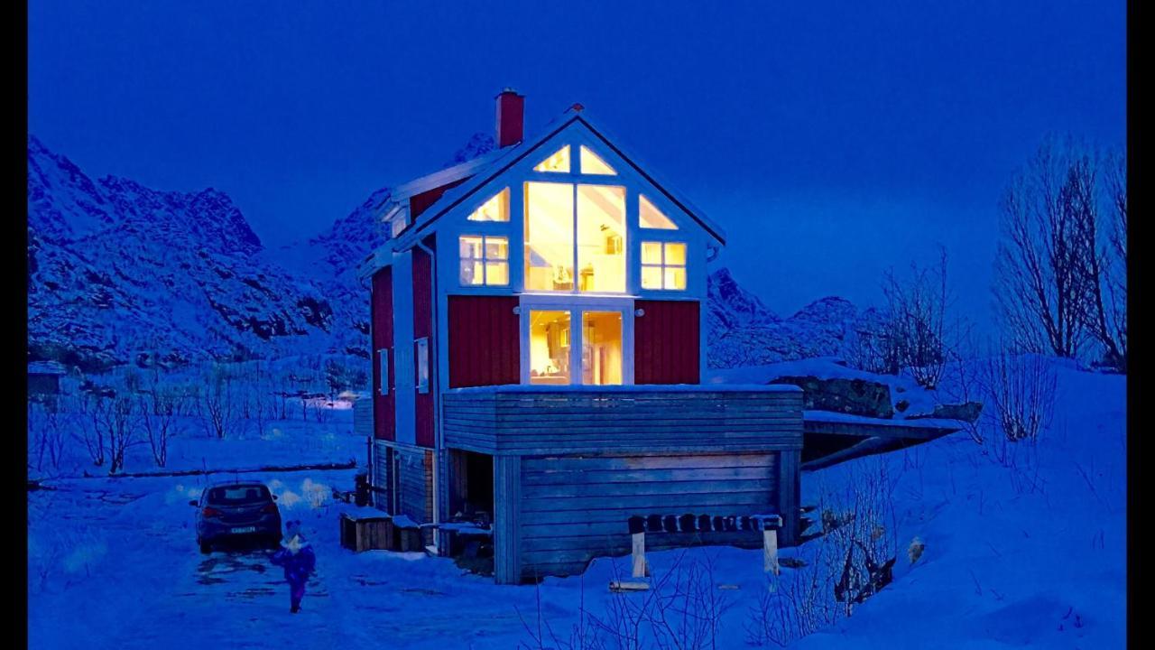 Lofoten Fjord Lodge Saupstad  Exterior foto