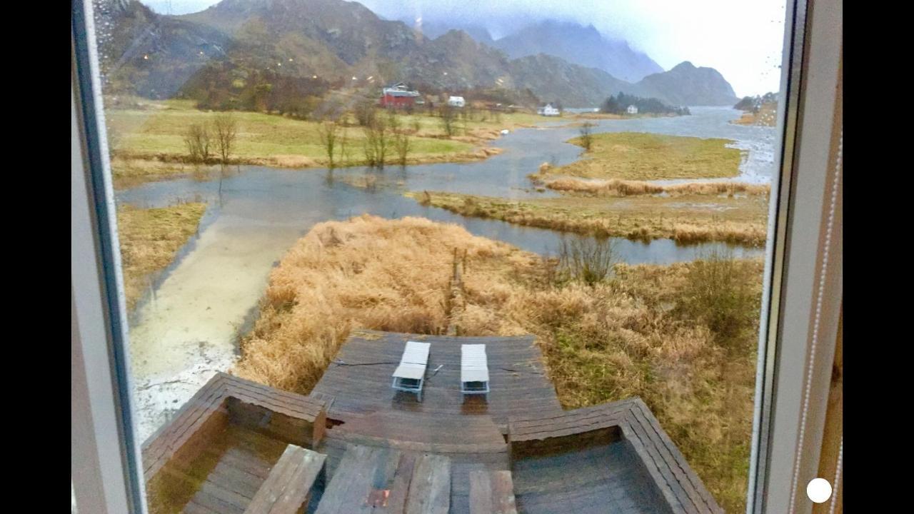 Lofoten Fjord Lodge Saupstad  Exterior foto